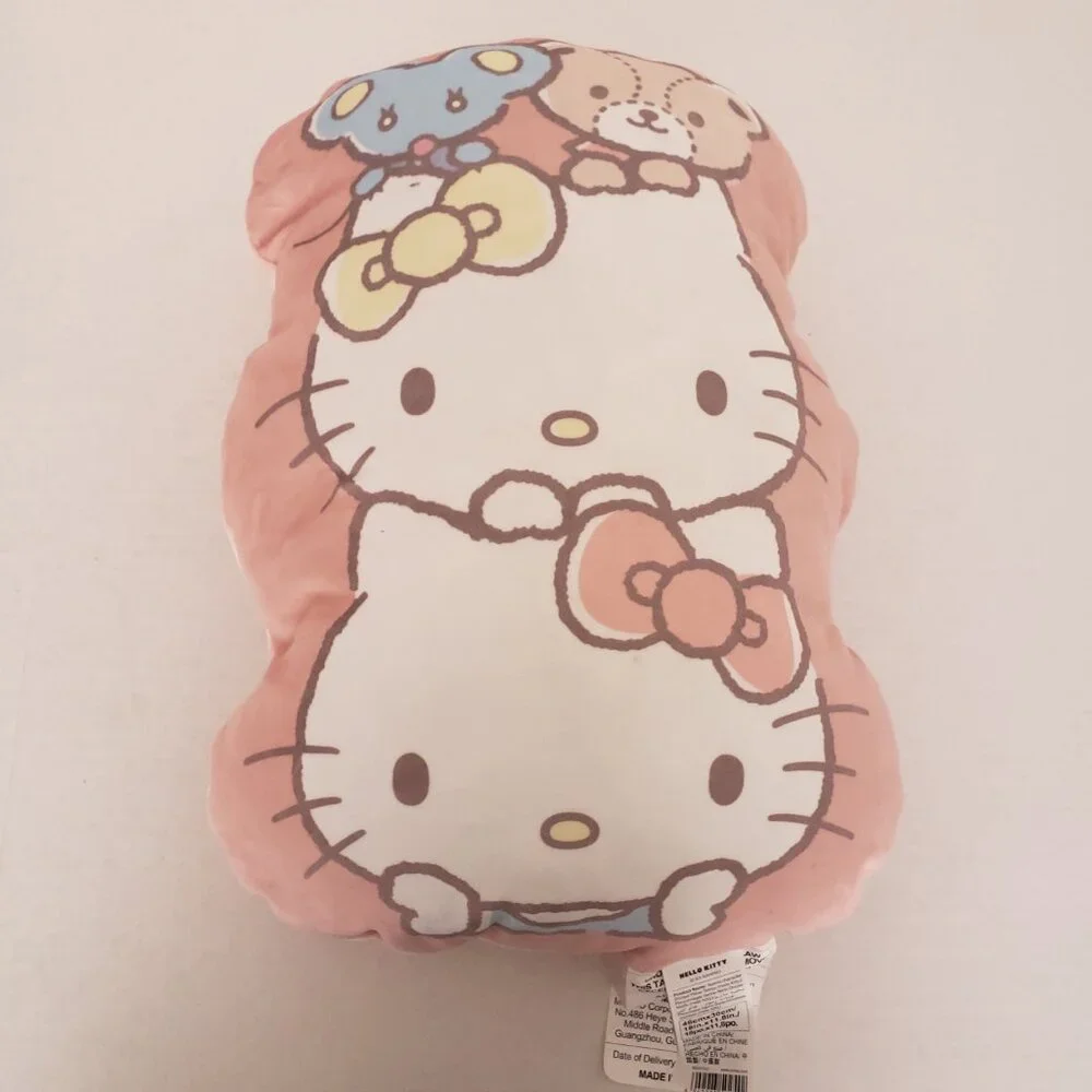 Sanrio Hello Kitty Pink Character and Friends Cute Soft Plush Pillow